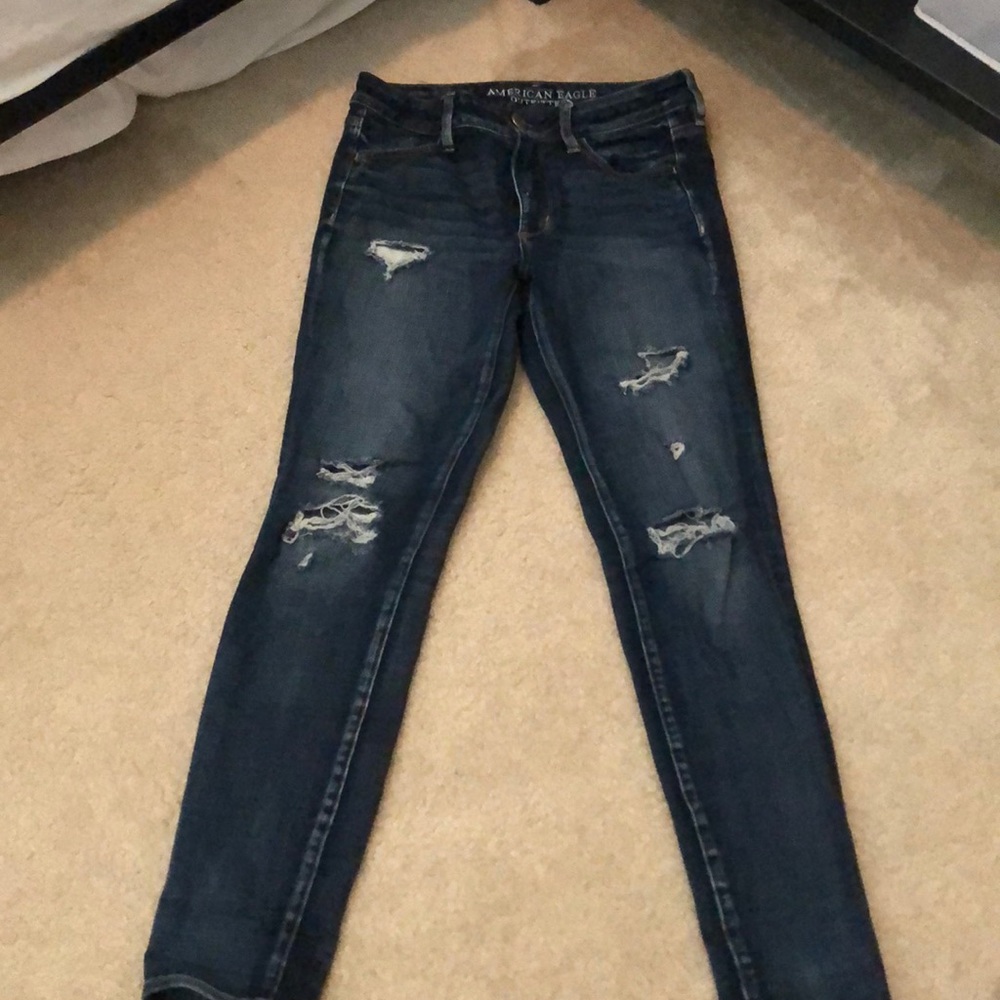 American Eagle hi-rise super stretch skinny jean
